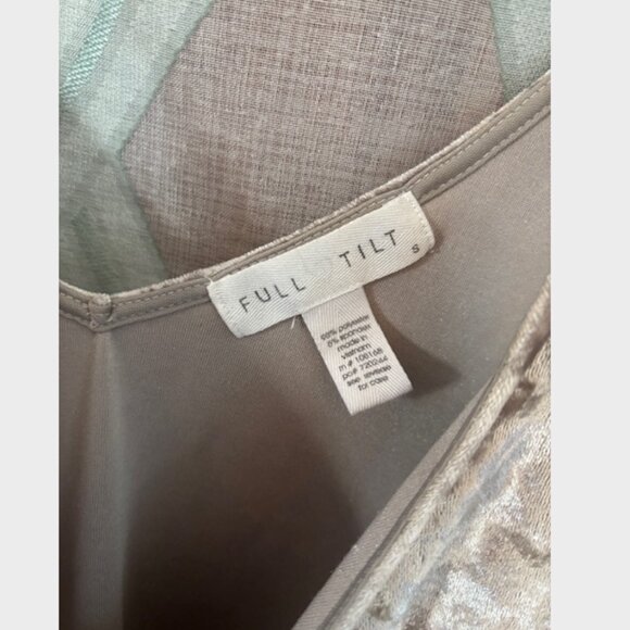 Silver/ Grey Velvet Mini Dress- Stretchy - Picture 5 of 5